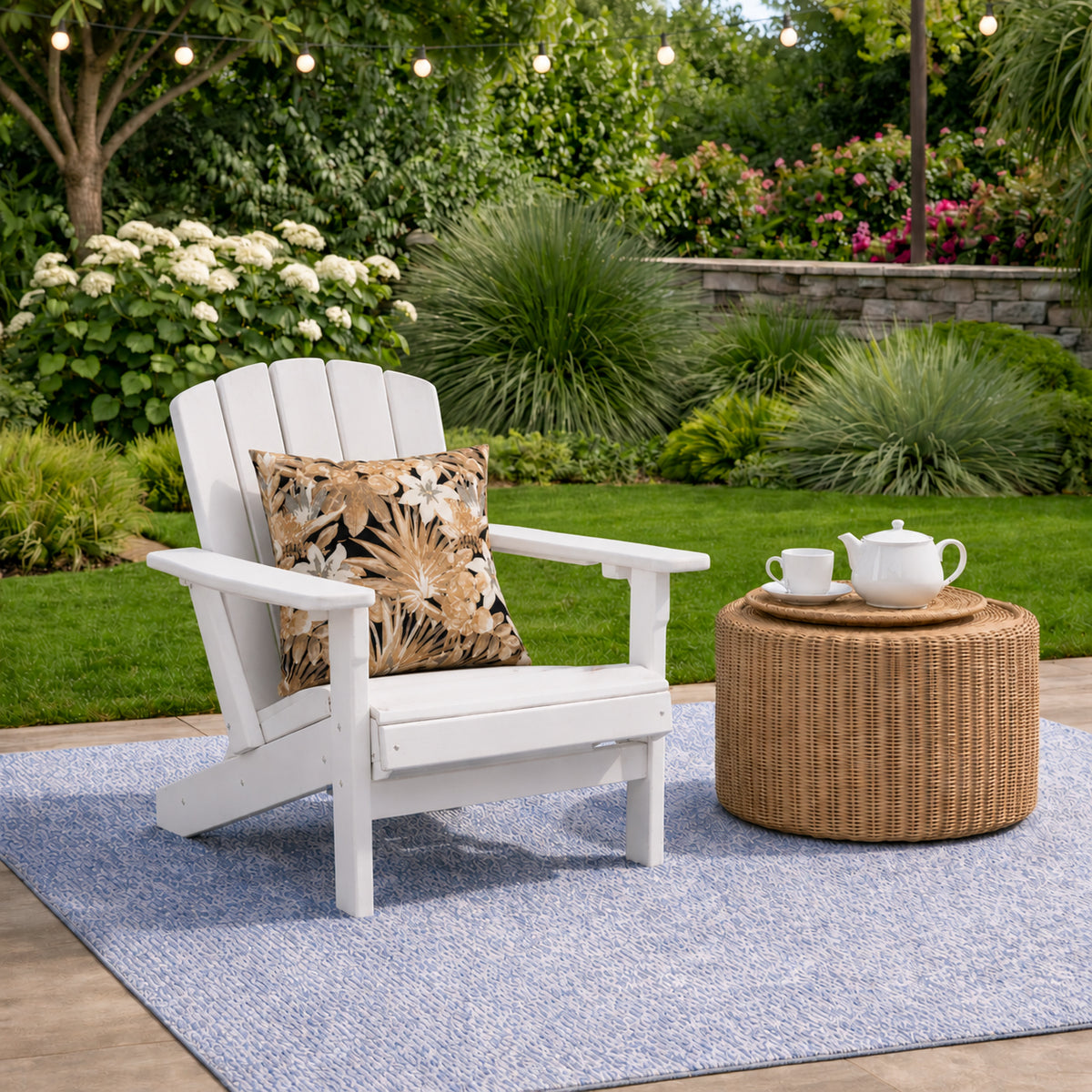 4 Pack Outdoor Pillow Covers - Water-Repellent Decorative Cushion Covers