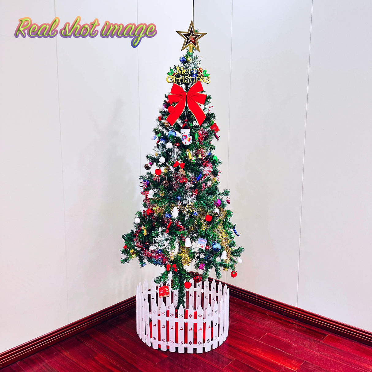 5ft Artificial Christmas Tree with LED Energy-Saving Lights