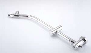 High Pressure Dual Shower Head Set - 26 Inch Tool-Free Adjustable Slide Bar,10 Spray Settings and Handheld.