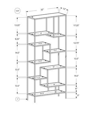 Bookshelf, Bookcase, Etagere, For Office, Contemporary & Modern - Best Buy Furniture