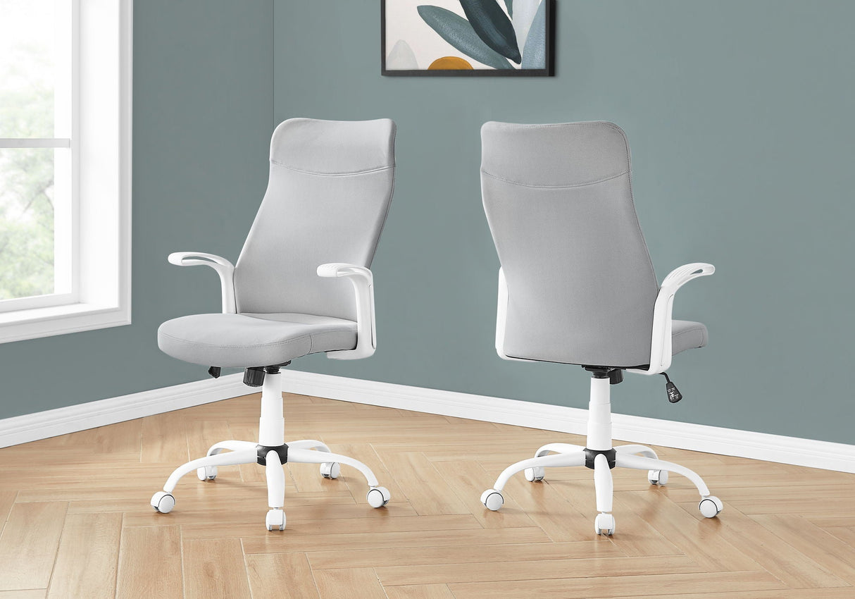 Office Chair, Adjustable Height, Swivel, Armrests, Contemporary & Modern - Best Buy Furniture