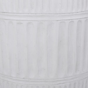 Outdoor Patio End Table - Antique White