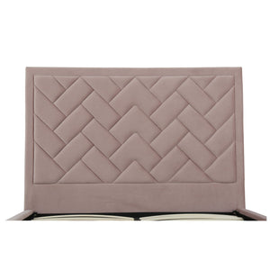 Crosby - Bed With Upholstered Headboard And Slats