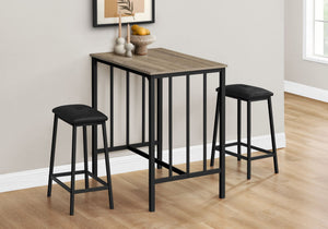 3 Pieces Dining Set, Counter Height, Rectangular, Small, Contemporary & Modern - Best Buy Furniture