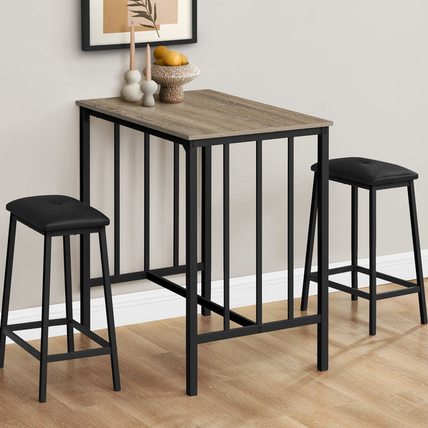 3 Pieces Dining Set, Counter Height, Rectangular, Small, Contemporary & Modern - Best Buy Furniture