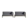 Brava - X Back Corner Bench - Best Buy Furniture