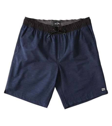 Billabong Mens Crossfire Elastic Walkshorts - Navy