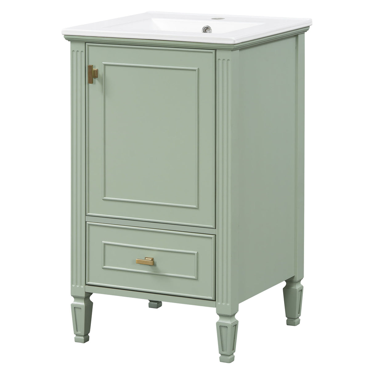 Retro Bathroom Vanity With Sink