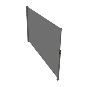 Retractable Side Awning, 71''-118'' Full Aluminum Rust-Proof Outdoor Privacy Screen