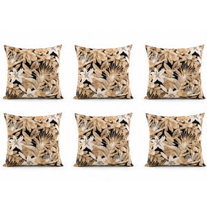 4 Pack Outdoor Pillow Covers - Water-Repellent Decorative Cushion Covers