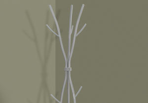 Coat Rack, Hall Tree, Free Standing, 11 Hooks, Entryway, Contemporary & Modern