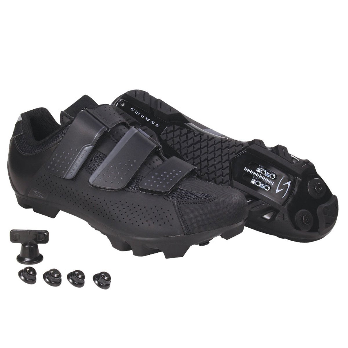 Serfas Men's Singletrack Mountain Bike Shoes - Black