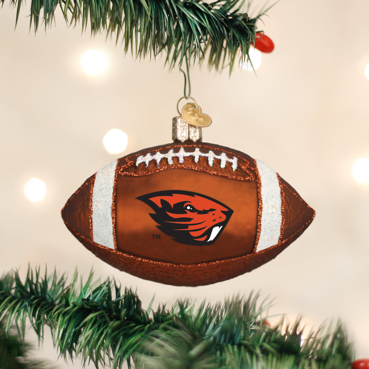 Oregon State Football Figurine by Old World Christmas