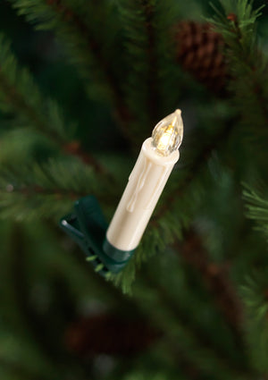 LED Clip On Taper Candle with Remote (Set of 24)