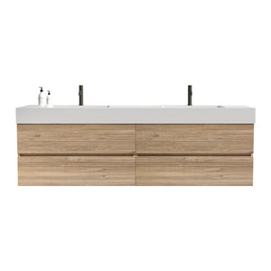Grace 72" Bathroom Vanity with Silent DTC Soft-Closing Drawers