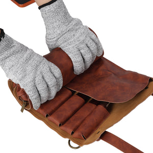 20 Pcs Wood Carving Tools Set with PU Leather Storage Roll Bag