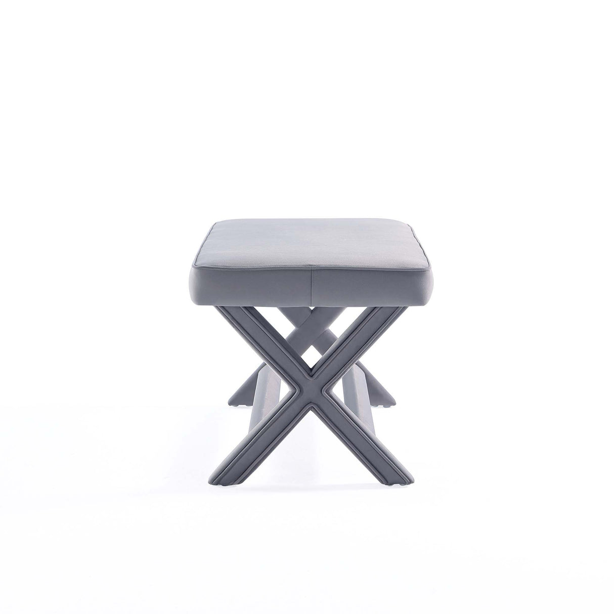 Abigail - Accent Bench With Piped Cushion
