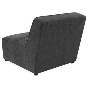 Vincent - 6 Piece Modular Sectional - Charcoal