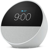 Amazon Echo Spot, an Alexa device (newest model), Glacier White