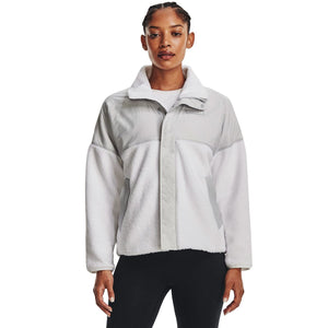 Under Armour Women's Mission Boucle Swacket Jacket - Medium