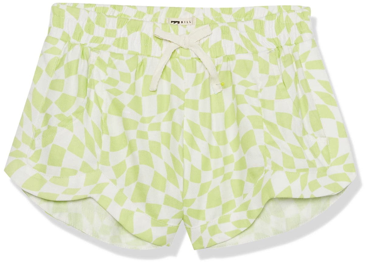 Billabong Girls Mad for You Light Lime Shorts