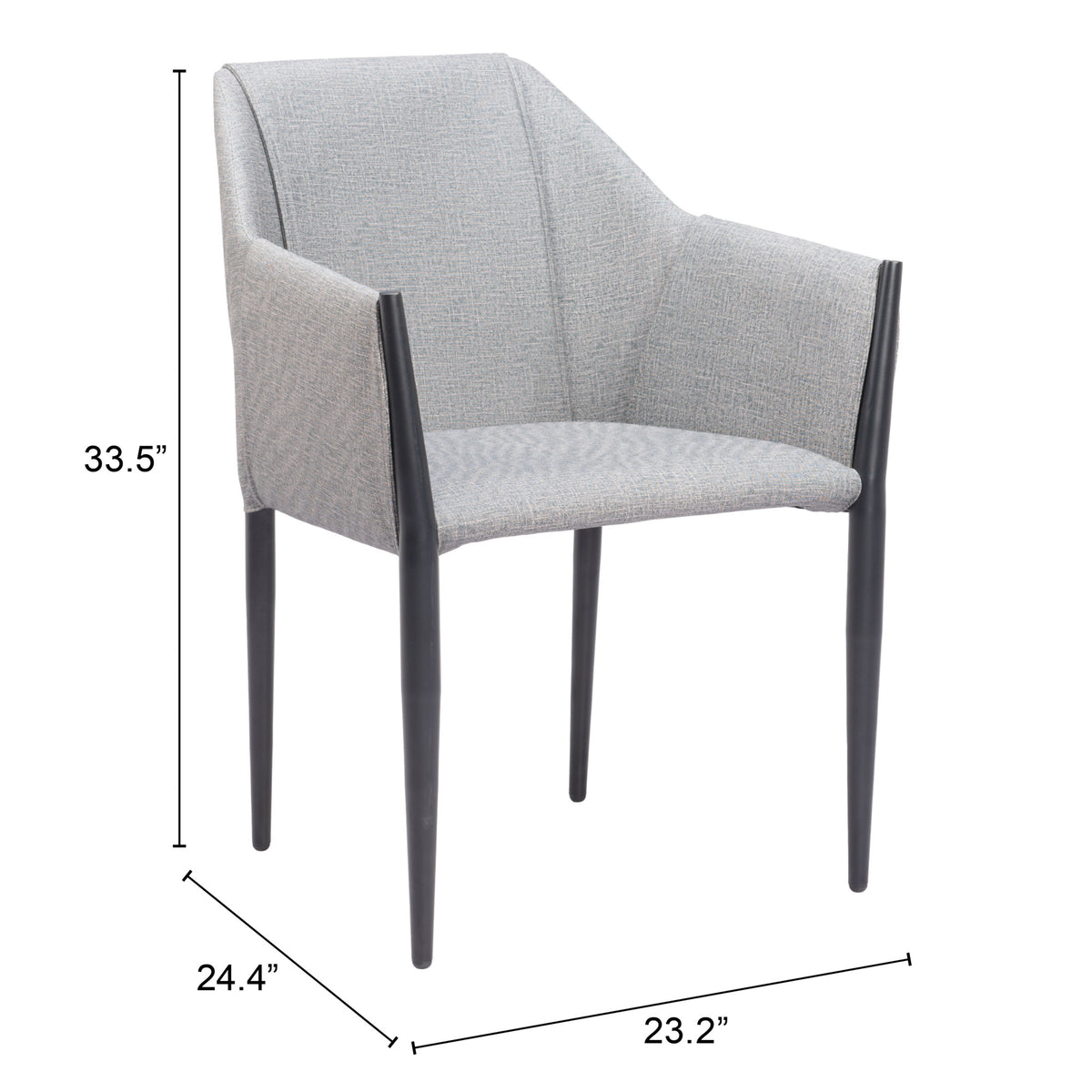 Zuo Modern Andover Dining Chair (Set of 2)
