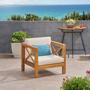 Brava - Mid - Century Modern Club Chair With Water Resistant Cushions - Best Buy Furniture