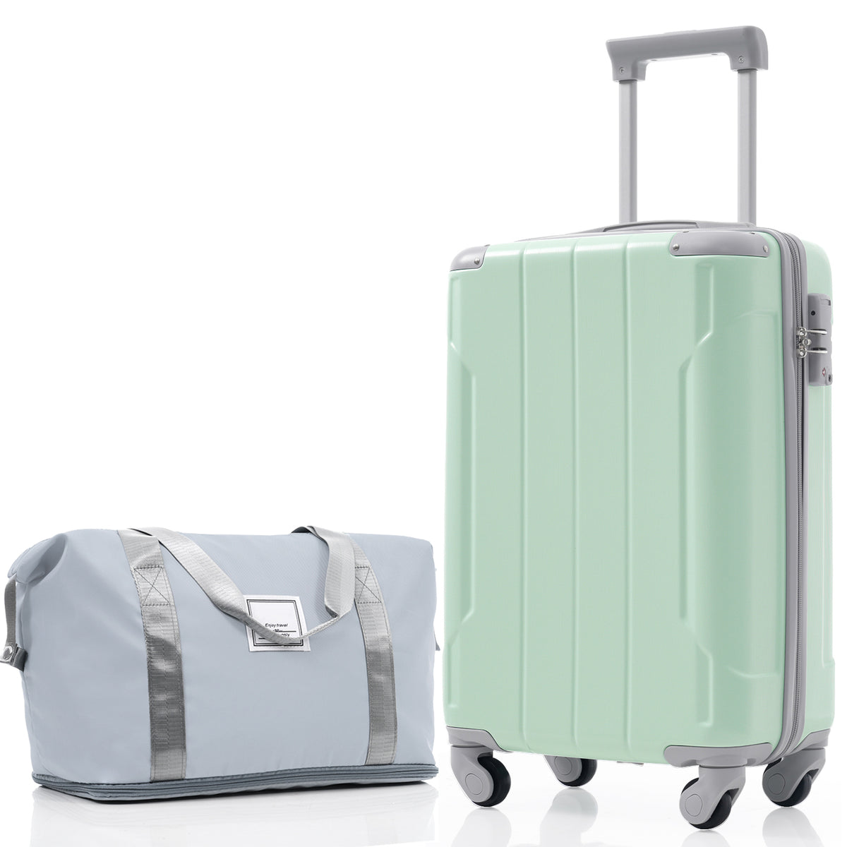 20 Inch Carry On Luggage Set 3 Piece with Spinner Wheels