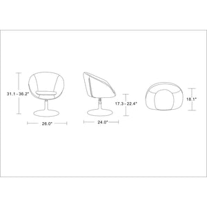 Hopper - Swivel Lounge Chair