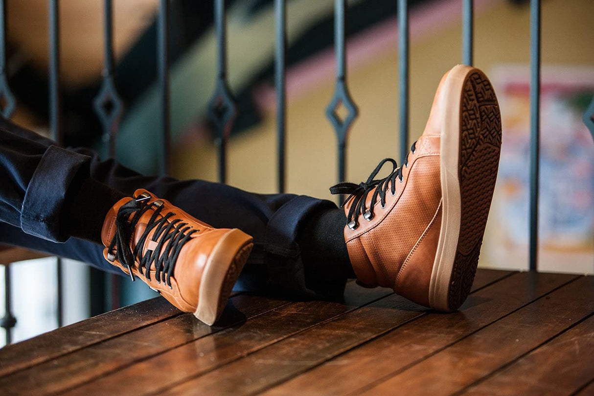 SAOLA Men's Wanaka Waterproof Eco-Friendly Shoes - Caramel