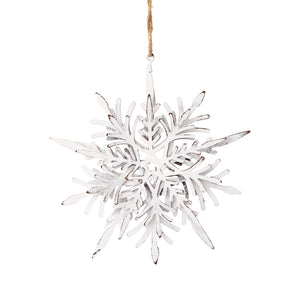 Iron Snowflake Hanger - Set of 6