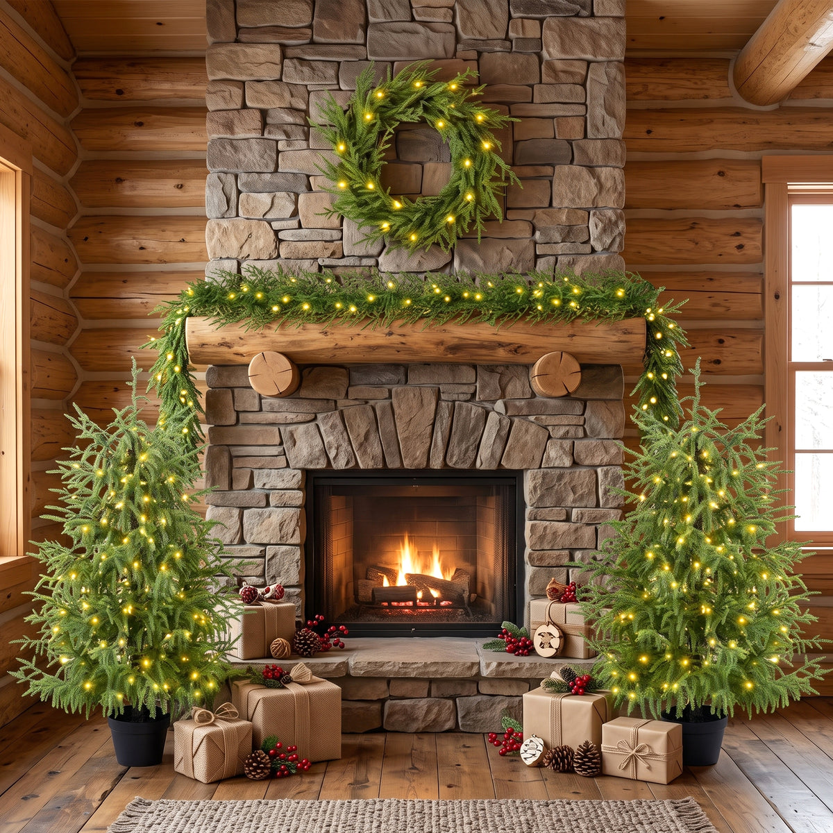 4-Piece Christmas Tree Set