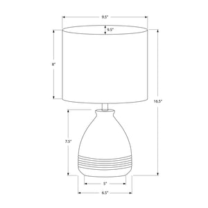 Lighting, Modern Table Lamp - Cream