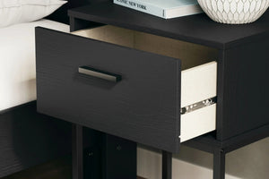 Socalle - One Drawer Night Stand - Best Buy Furniture