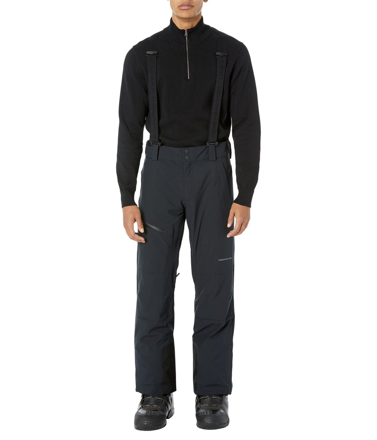 Obermeyer Men's Force Suspender Pants - Black