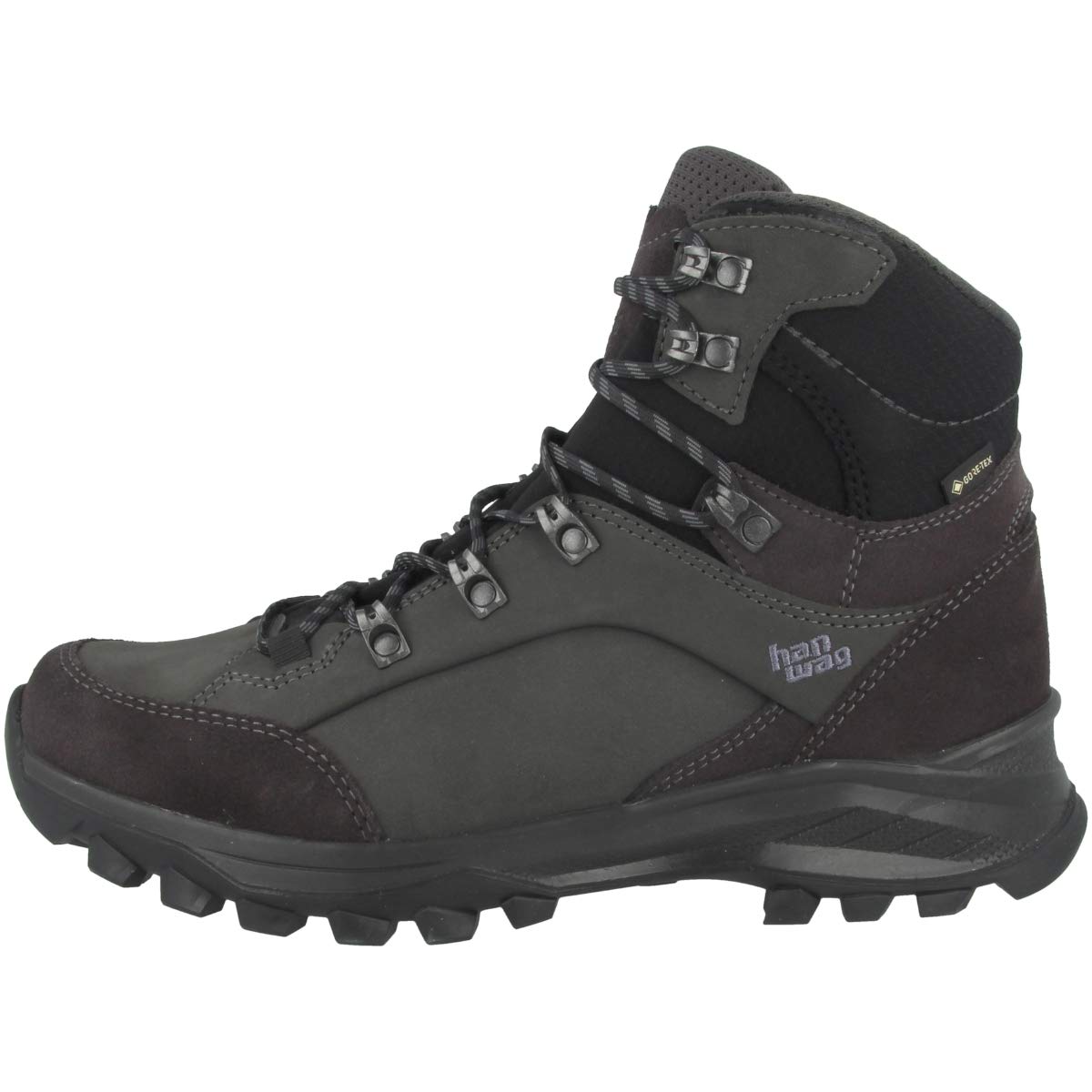 Hanwag Banks Gore-TEX Walking Boots - Grey Asphalt