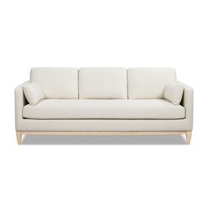 Knox 84-Inch Modern Farmhouse Sofa, Flax Linen