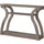 Accent Console Table For Entryway, Unique Curved Design - Best Buy Furniture