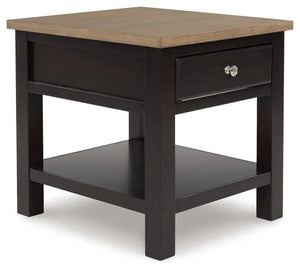 Drazmine - Rectangular End Table - Brown - Best Buy Furniture