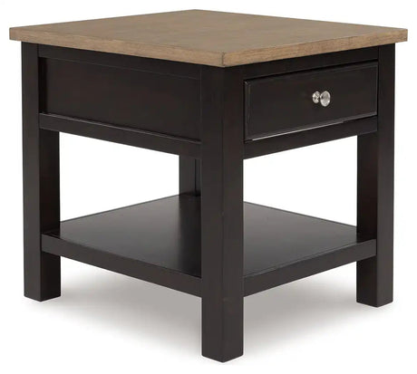 Drazmine - Rectangular End Table - Brown - Best Buy Furniture