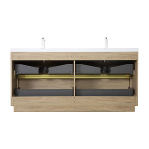 Bathin Freestanding Bathroom Vanity With Double Sinks