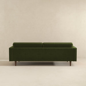 Casey Mid Century Modern Olive Sofa