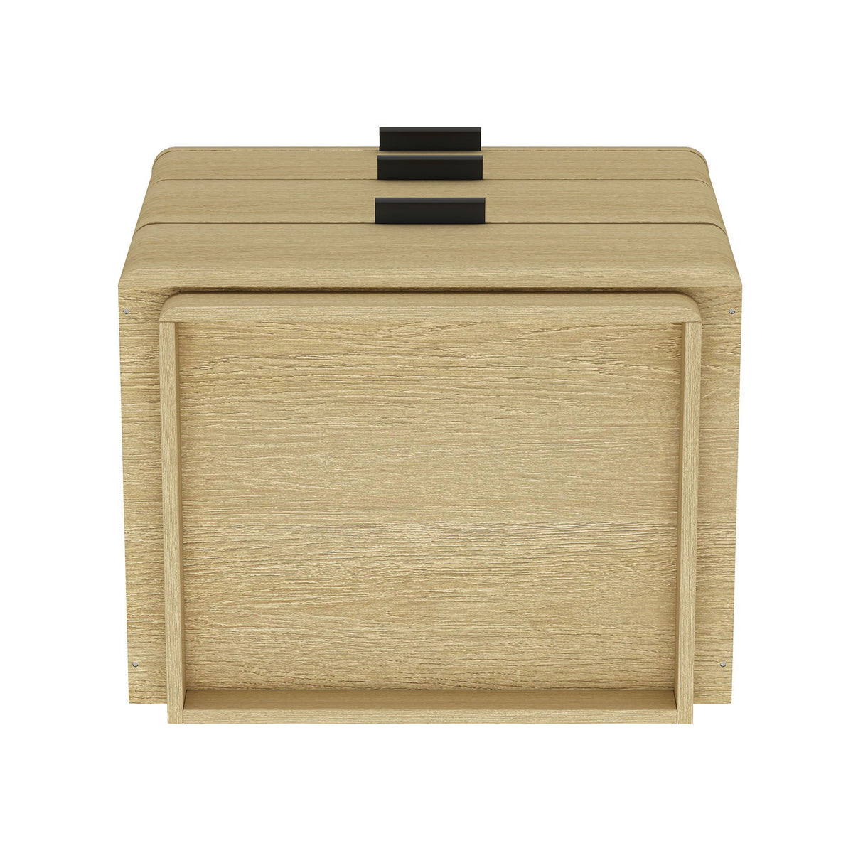 Payton - Nightstand & 3 Drawers - Oak