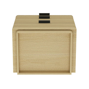 Payton - Nightstand & 3 Drawers - Oak