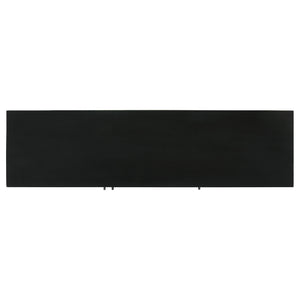Madrid - 3 Door Accent Cabinet Doors - Natural / Black