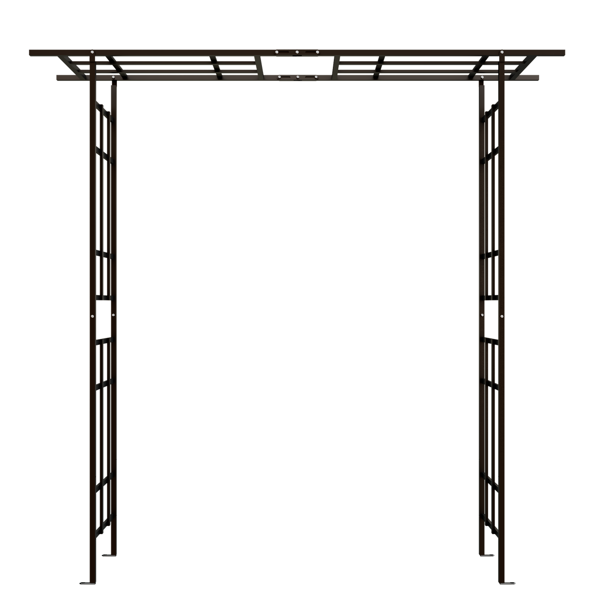 Metal Garden Arch with Adjustable Width