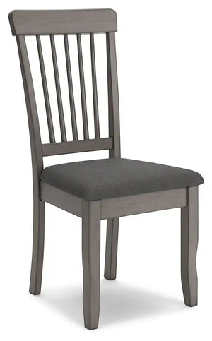 Shullden - Dining Room Side Chair (Set of 2) - Gray - Best Buy Furniture