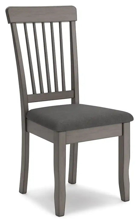 Shullden - Dining Room Side Chair (Set of 2) - Gray - Best Buy Furniture