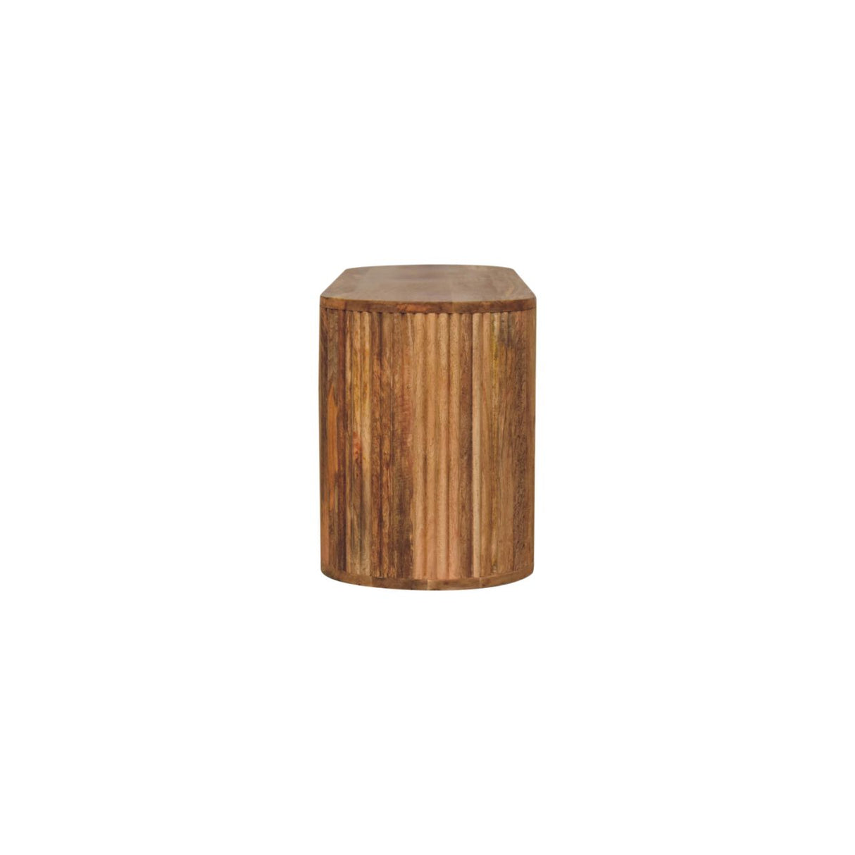 Solid Wood Soba Straight Media Unit