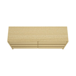 Linda - Double Wide Dresser With 6 Drawers
